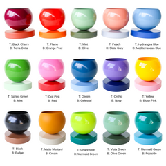 Color Blocked Planter