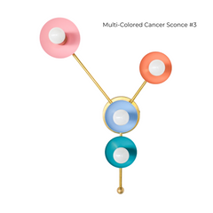 Cancer Flushmount or Sconce