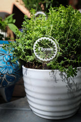 Scalloped Plant Markers