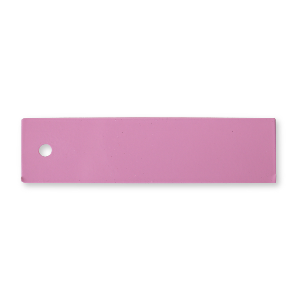 Blush Pink Powdercoating Sample