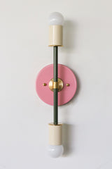 Colorblocked Medium Thalia Sconce
