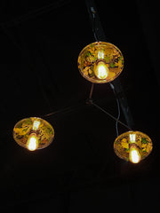 Botanico Three Light Chandelier