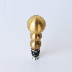 Brass Ball Bottle Stopper