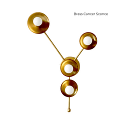 Cancer Flushmount or Sconce