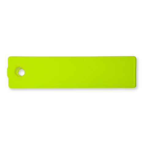 Chartreuse Powdercoating Sample