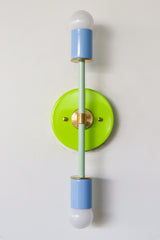 Colorblocked Medium Thalia Sconce