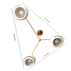 Measurements from below the fixture
