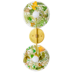 Double Botanico Sconce
