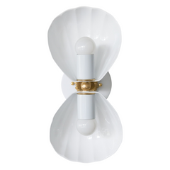 Double Coquille Sconce