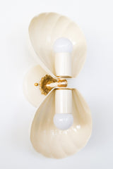 Double Coquille Sconce