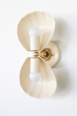Double Coquille Sconce