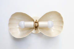 Double Coquille Sconce