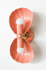 Double Coquille Sconce