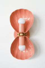 Double Coquille Sconce