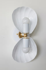 Double Coquille Sconce