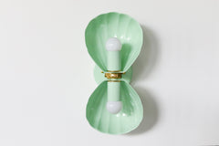 Double Coquille Sconce