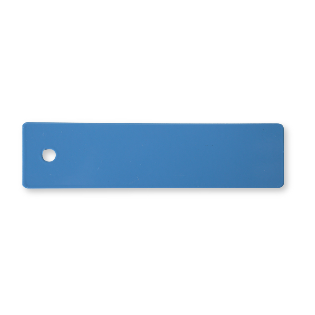 Hydrangea Blue Powdercoating Sample