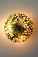 Large Botanico Sconce or Flushmount