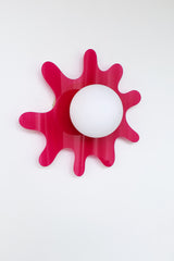 Splat Sconce or Flushmount LIght Fixture