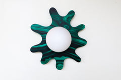 Splat Sconce or Flushmount LIght Fixture