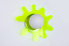 Splat Sconce or Flushmount LIght Fixture