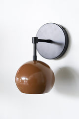 Loa Sconce with Fudge Shade