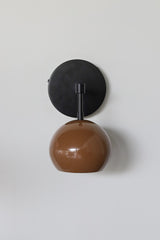 Loa Sconce with Fudge Shade