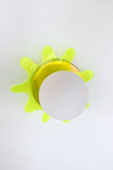 Splat Sconce or Flushmount LIght Fixture