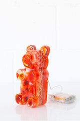Orange & Red Color Drip Nightlight Bear