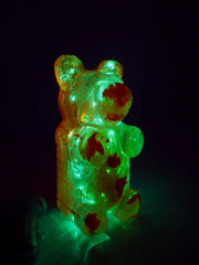 Orange & Red Color Drip Nightlight Bear