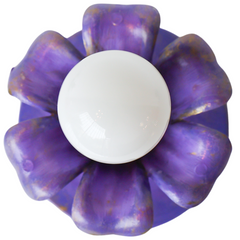 Aged Purple Octavia Sconce or Flushmount