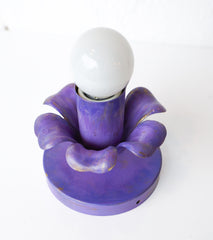 Aged Purple Octavia Sconce or Flushmount