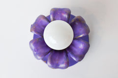Aged Purple Octavia Sconce or Flushmount