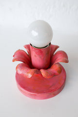 Aged Red Octavia Sconce or Flushmount