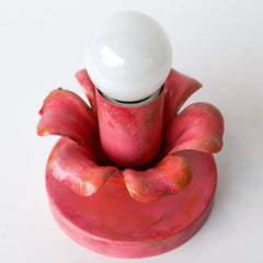 Aged Red Octavia Sconce or Flushmount