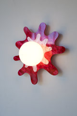 Splat Two-Color Sconce or Flushmount LIght Fixture