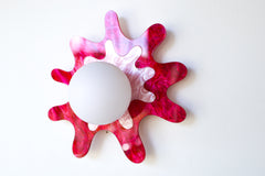 Splat Two-Color Sconce or Flushmount LIght Fixture