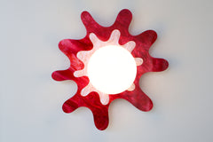 Splat Two-Color Sconce or Flushmount LIght Fixture