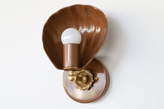 Coquille Sconce