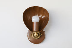 Coquille Sconce