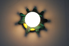 Splat Sconce or Flushmount LIght Fixture