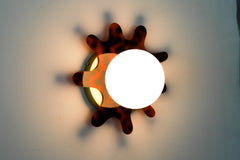 Splat Sconce or Flushmount LIght Fixture
