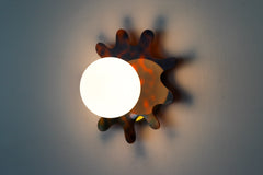 Splat Sconce or Flushmount LIght Fixture