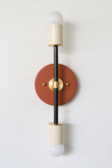 Colorblocked Medium Thalia Sconce