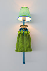 Tropical Tassel Wall Sconce — One of One
