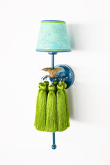 Tropical Tassel Wall Sconce — One of One