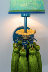 Tropical Tassel Wall Sconce — One of One