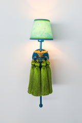 Tropical Tassel Wall Sconce — One of One