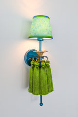 Tropical Tassel Wall Sconce — One of One