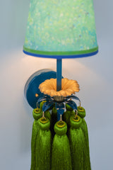 Tropical Tassel Wall Sconce — One of One